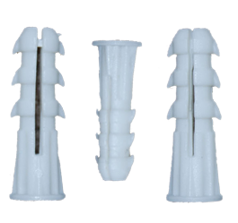 Ribbed Plastic Anchors